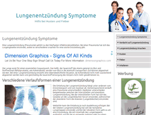 Tablet Screenshot of lungenentzuendungsymptome.net